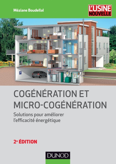 Image de Cogénération et micro-cogénération - 2e éd. - Solutions pour améliorer l'efficacité énergétique