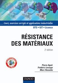 Image de Résistance des matériaux - 2ème édition - Cours, exercices et applications industrielles