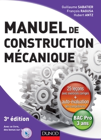 Image de Manuel de construction mécanique - 3ème édition