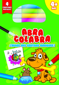 Picture of Abra colabra chien j'adore mes crayons magiques !