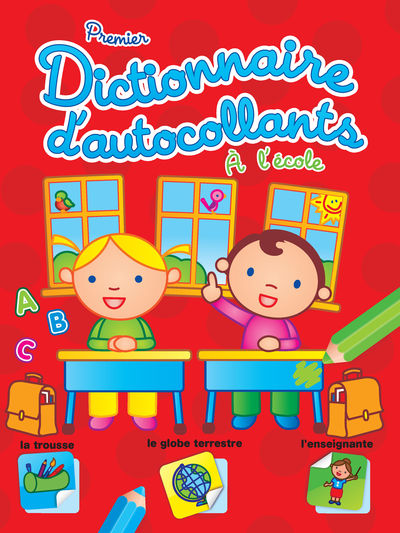 Picture of Premier dictionnaire d'autocollants à l'école