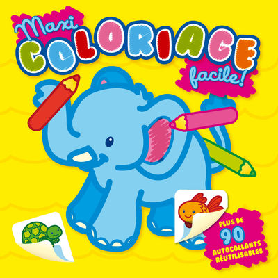 Image de Maxi coloriage facile ! éléphant