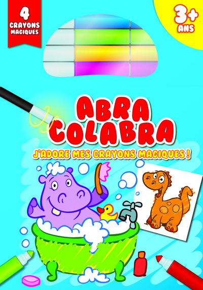 Picture of Abra colobra hippo j'adore les crayons magiques