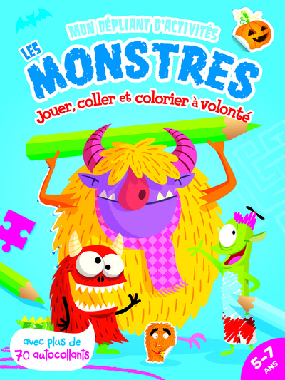 Image de Les monstres - mon dépliants d'activités