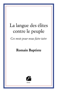 Image de La langue des élites contre le peuple