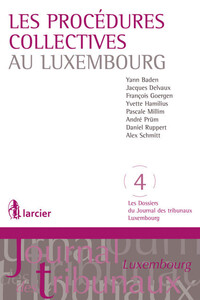 Picture of Les procédures collectives