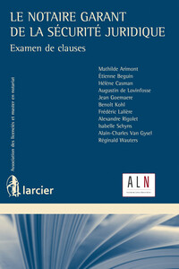 Picture of Le notaire garant de la sécurité juridique