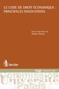 Image de Le Code de droit économique : principales innovations