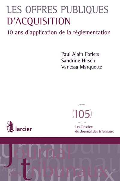 Picture of Les offres publiques d'acquisition