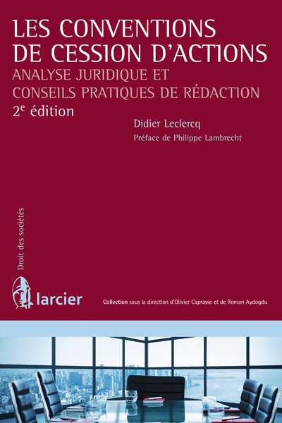Picture of Les conventions de cession d'actions
