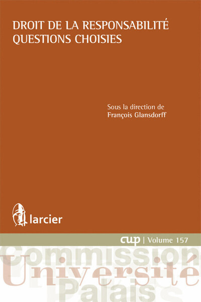 Image de Droit de la responsabilité - Questions choisies