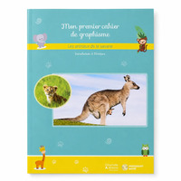 Image de Mon premier cahier de graphisme – Les animaux de la savane – Introduction à l’écriture – Montessori World