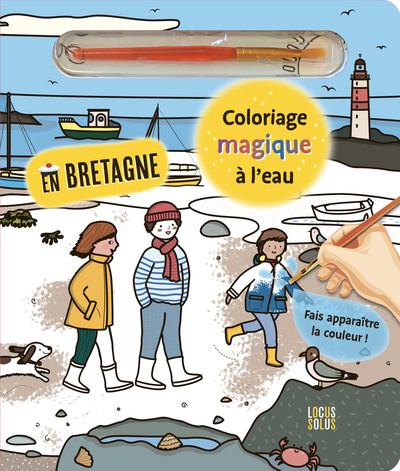 Picture of Coloriage magique à l'eau Bretagne