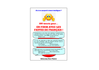Image de 500 TWEETS POUR... EN FINIR AVEC LES FAUTES DE FRANCAIS!