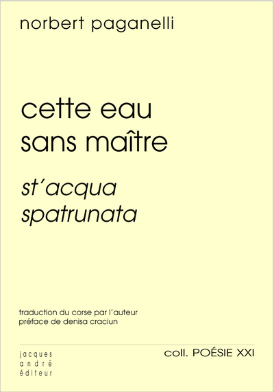Picture of Cette eau sans maître