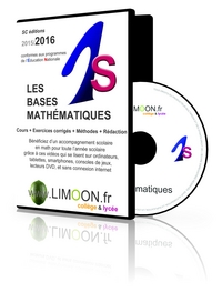 Picture of LES BASES MATHÉMATIQUES EN PREMIÈRE-S 2017 - Soutien scolaire en vidéos - Maths 1ère S