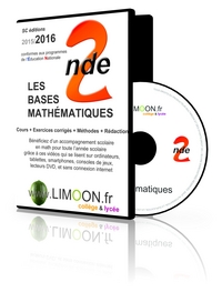 Picture of LES BASES MATHÉMATIQUES EN SECONDE 2017 - Soutien scolaire en vidéos - Maths 2nde