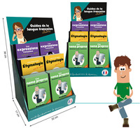 Image de PLV  PLEINE 30 GUIDES DE LA LANGUE FRANCAISE  (10 EX x 3 TITRES)