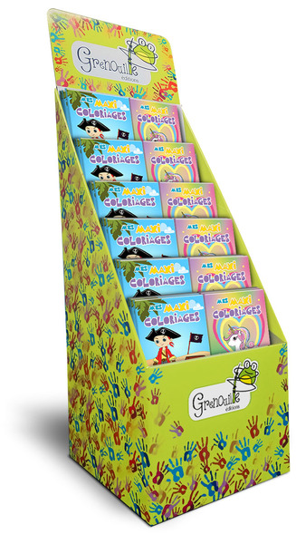 Image de BOX MAXI COLORIAGES - PLEIN 48 EX PIRATE ET LICORNE