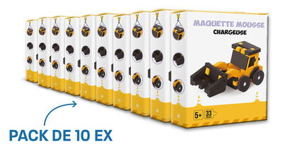 Image de PACK 10EX - MAQUETTE MOUSSE CHARGEUSE