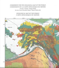 Picture of CARTE GEOLOGIQUE DU MONDE AU 1/50 000 000