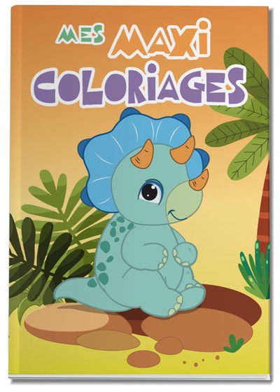 Picture of DINOSAURE - MES MAXI COLORIAGES DE 3 A 5 ANS