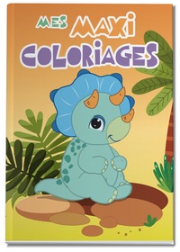 Picture of DINOSAURE - MES MAXI COLORIAGES DE 3 A 5 ANS
