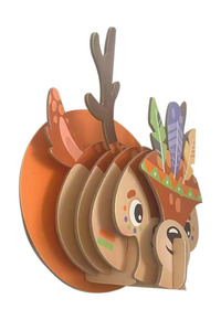 Picture of CERF - MAQUETTE 3D DECO EN CARTON A FAIRE SOI MEME