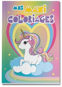 Picture of LICORNE 2 - MES MAXI COLORIAGES DE 3 A 5 ANS