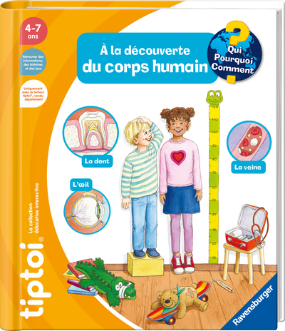 Image de tiptoi® À la découverte du corps humain