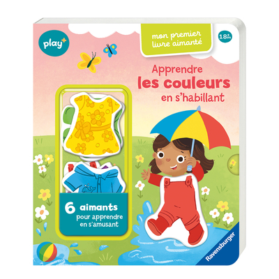 Picture of Apprendre les couleurs en s'habillant - Mon premier livre aimanté