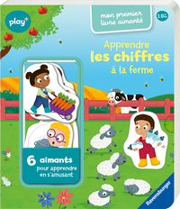 Picture of Apprendre les chiffres à la ferme - Mon premier livre aimanté