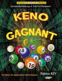 Image de KENO Gagnant 23 Numeros Grilles de 10