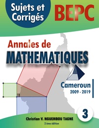 Image de Annales de Mathématiques, B.E.P.C., Cameroun, 2009 - 2019