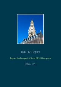 Picture of Registre des bourgeois d'Arras BB50 2ème partie - 1610-1651
