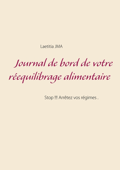 Picture of Journal de bord de votre réequilibrage alimentaire