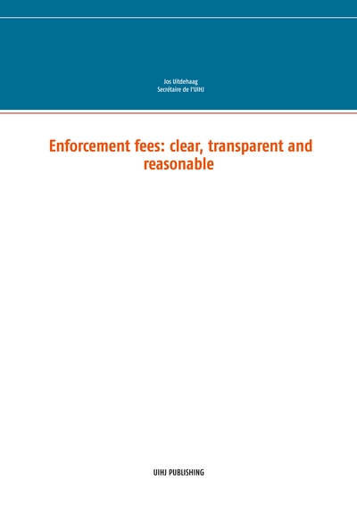 Image de Enforcement fees: clear, transparent and reasonable