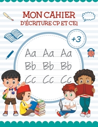 Image de Mon Cahier de écriture - Apprendre lettre majuscule   Livre Pour apprendre a ecrire et apprendre l alphabet (CP et CE1)