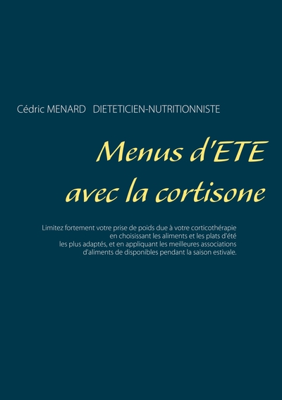 Image de Menus d'été avec la cortisone