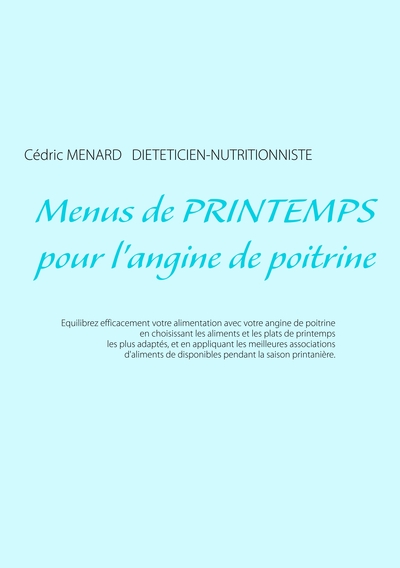 Image de Menus de printemps pour l'angine de poitrine