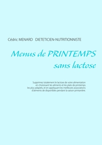 Image de Menus de printemps sans lactose