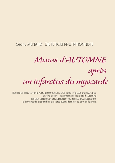 Image de Menus d'automne après un infarctus du myocarde