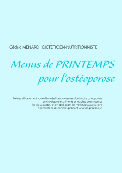 Image de Menus de printemps pour l'ostéoporose