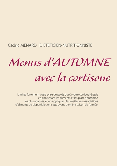 Image de Menus d'automne avec la cortisone