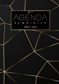 Image de Agenda 2019 2020 - Agenda Semainier et Calendrier Août 2019 à Décembre 2020 Agenda Journalier