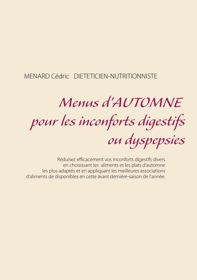 Image de Menus d'automne pour les inconforts digestifs ou dyspepsies