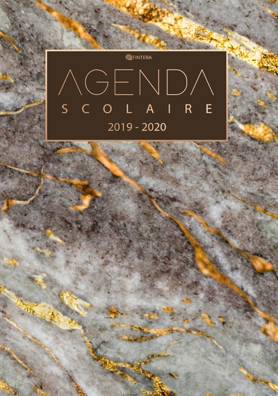 Image de Agenda Scolaire 2019 / 2020 - Calendrier et Agenda Semainier de Août 2019 à Août 2020 et Agenda Semainier - Cadeau Enfant et Étudiant
