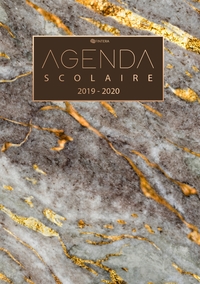 Image de Agenda Scolaire 2019 / 2020 - Calendrier et Agenda Semainier de Août 2019 à Août 2020 et Agenda Semainier - Cadeau Enfant et Étudiant