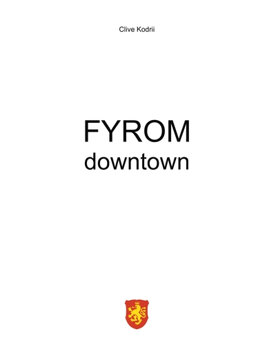 Picture of FYROM downtown
