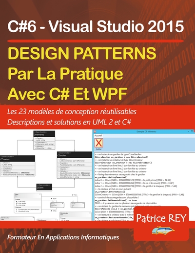 Image de Design Patterns avec UML 2 et C#6